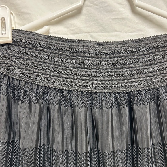 Long Maxi Black Detailed Skirt - Picture 3 of 6